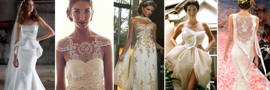 модные свадебные платья 2013