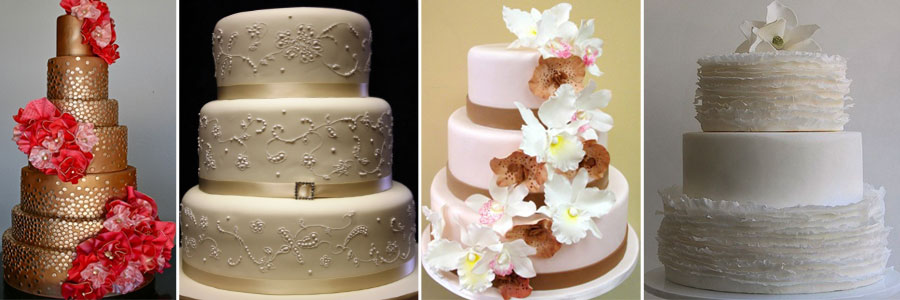 оформление свадебных тортов