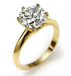 помолвочные кольца с бриллиантами